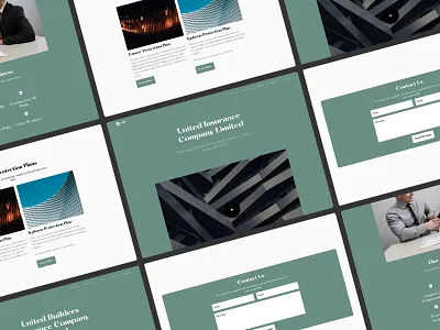 Insurance company landing page agency design insurance ui ui design ux web web design webflow website