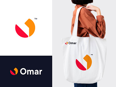 Omar Logo Design brand brand identity branding brandmark clean color design identity letter logo logo design logo designer logo mark logodesign logos logotype mark monogram symbol thefalcon