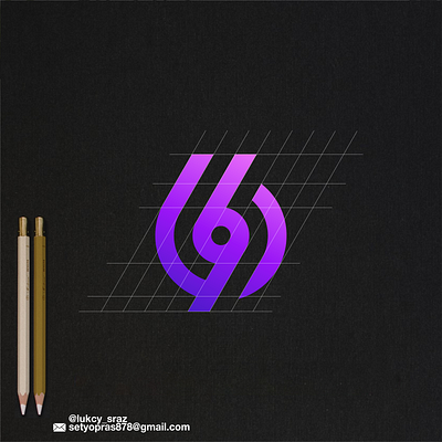 B9 monogram logo branding design graphic design icon illustrator logo vector