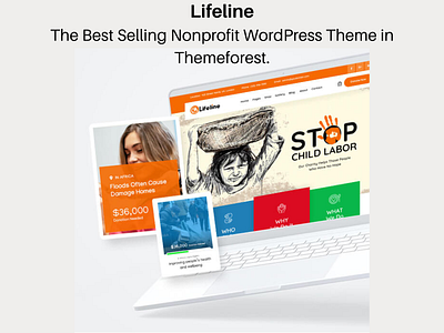 Lifeline is the most popular nonprofit wordpress theme on them bestwordpressthemes charitywordpresstheme lifelinewordpresstheme ngowordpressthemes nonprofitorganization nonprofitwordpresstheme wordpresstemplate wordpresstheme wordpressthemedesign