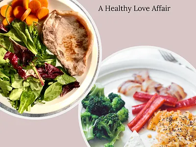 Keto & Paleo: A Healthy Love Affair branding design ebook graphic design illustration