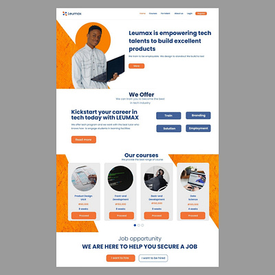 Leumax figma graphic design logo ui uiux uiuxdesign webdesign webflow website