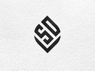 V+S+O mogram art branding clean design flat graphic design logo