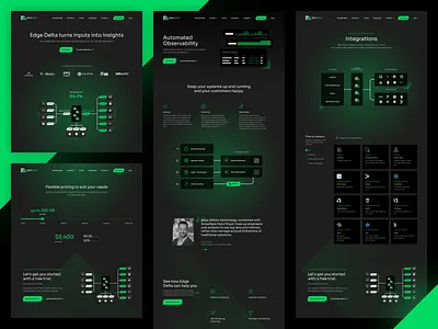 Edge Delta — website graphic design ui web