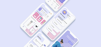 skinX app design illustration ux