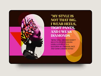 Hello beauties - Slider colored design interface landing page slider ui ux web web design