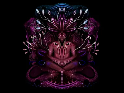 Trance 3d abstract art art artist artstyle contemporary design expressionism graphic design illustration meditation trance trippy visual art