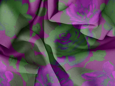 Roses botanic design fabric floral flower illustration pattern seamless surface
