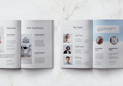 Creative Portfolio agency architecture brand brochure company corporate creative design elegant fashion graphic graphic design guide indesign minimal photography portfolio portfolio template pricing template