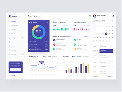 Doctor Management Dashboard dashboard doctor management dashboard medical dashboard medical website minimalist modern uidesign uiux user interface userinterface