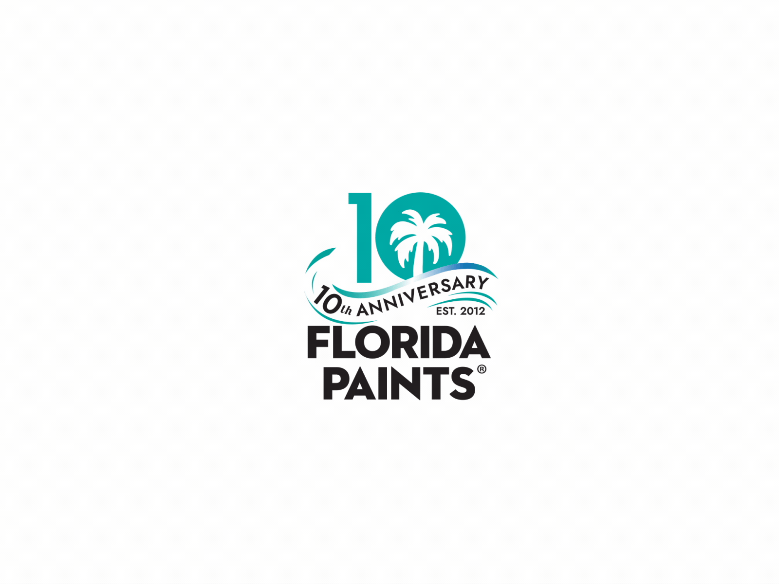 Florida Paints Logo Animation after effects animation animation 2d animation after effects animation design logo animation logo animations