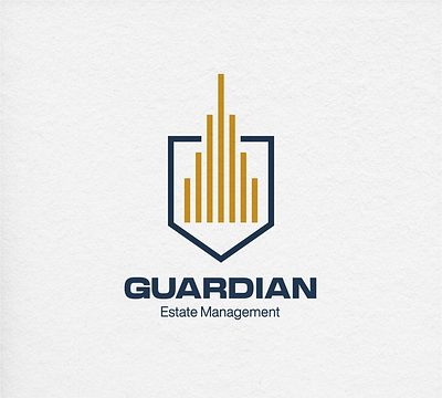 Guardian Estate Management branding competitions design flat graphic design icon illustration logo minimal typography vector