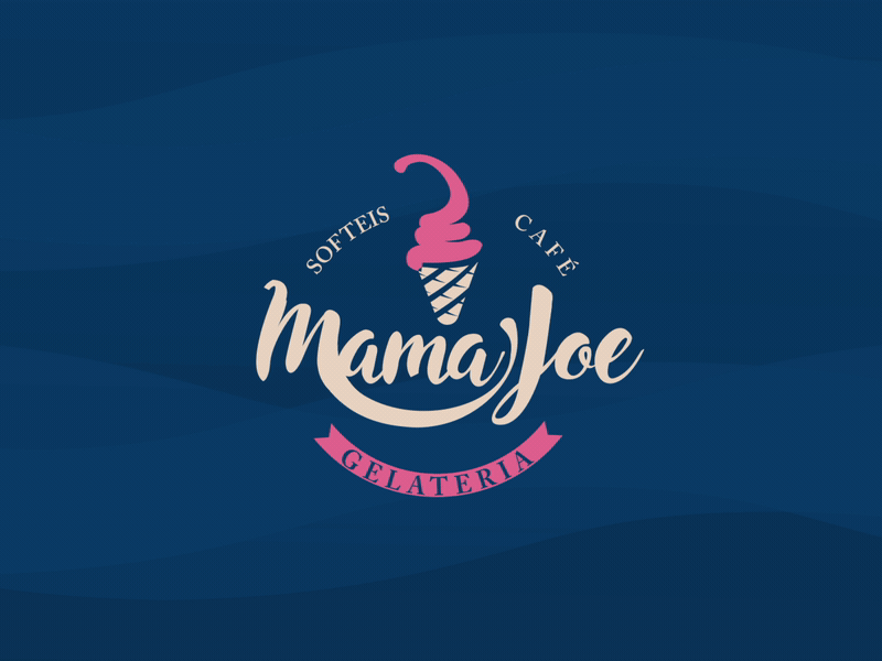 Mama Joe Logo Animation after effects animation animation 2d animation after effects animation design logo animation logo animations