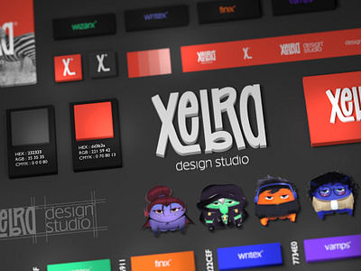 Xebra Design - Visual Identity branding design logo typography