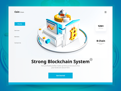 Crypto Exchange Platform Web/Design 2d 3d animation bitcoin branding btc coin crypto eth exchange graphic design illustration mansoorgull merge metaverse nft platform ui