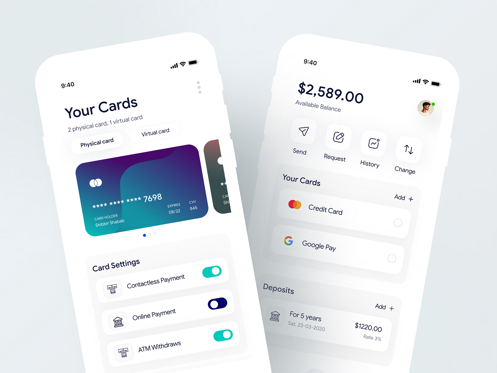 Finance App UX/UI Case study by Shibbir Shabab for UI Influencer on ...