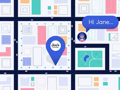 Mobiz 2d character illustration