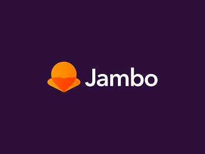 Jambo Logo Design brand branding design flirt heart icon logo logodesign love match meet mingle minimal pin smart logo