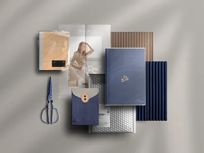 Ghazal - fashion brand 3d bag branding fashion logo logotype luxury ui شعار لوجو