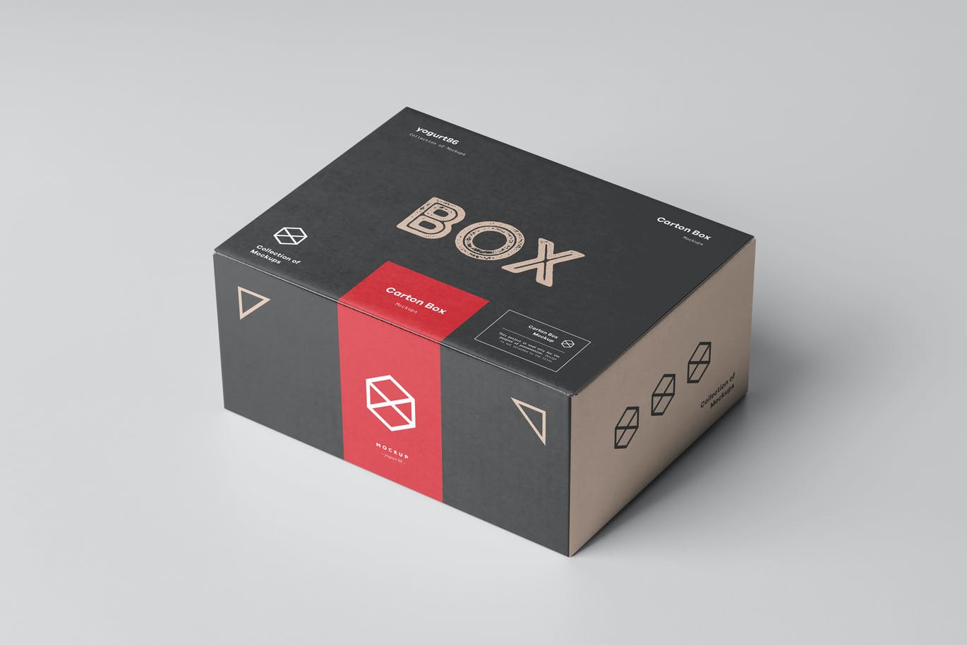 Carton Box Mockup 3d box branding carton carton box design graphic design illustration logo mockup packaging packaging design typography ui ux vector