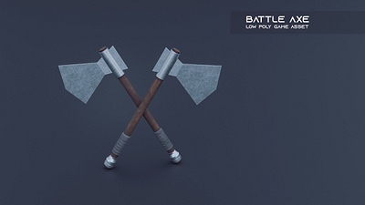 Axe 3D Low Poly Game Asset Model | Battle Axe | Blender 3D 3d 3d art 3d artist 3d axe 3d axe design 3d design 3d game asset 3d rendering axe axe 3d axe 3d model battle axe blender blender cycles cycles design game asset game asset design low poly render