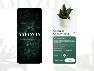 Flora E-Commerce App design ecommerce app environment plants ui ux