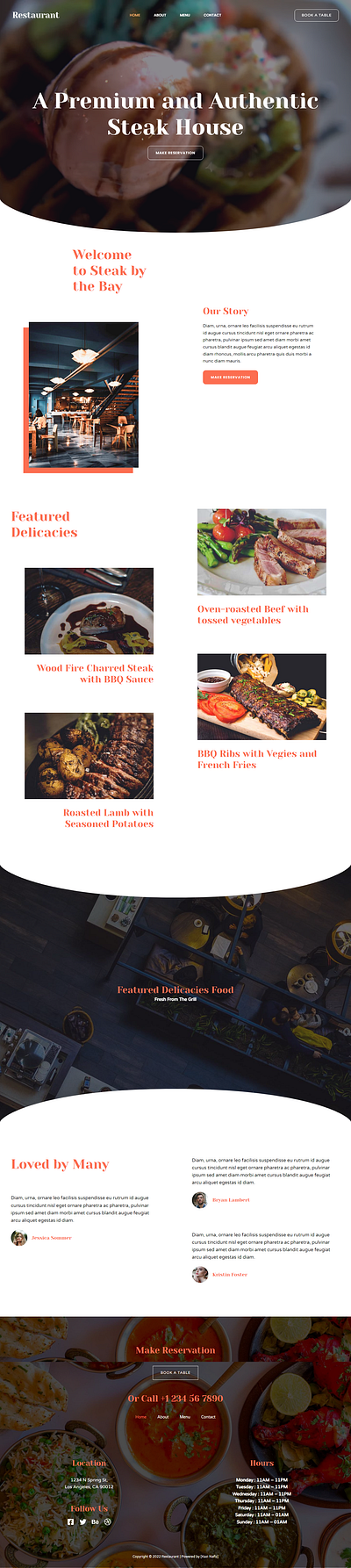 Restaurant Website Design astra branding css design elementor html illustration javascript jquery logo php sass ui uiux ux vector webdesign webdevelopment website wordpress