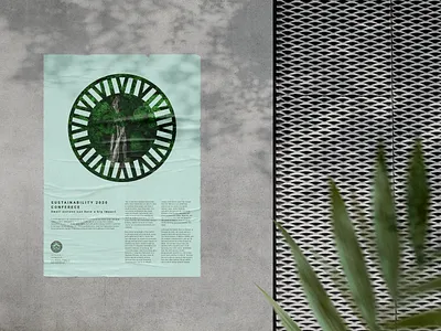 Sustainabeans Poster brand branding climate design environment environmental green identity identitydesign layout planet poster print sustainability sustainable