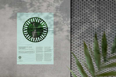 Sustainabeans Poster brand branding climate design environment environmental green identity identitydesign layout planet poster print sustainability sustainable