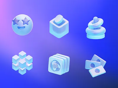 Azuro: 3D graphics Vol.2 3d azuro betting project bitcoin blender crypto crypto betting dao protocol ethereum farming gamification icons illustration iridescent liquidity providers nft pearlescent token