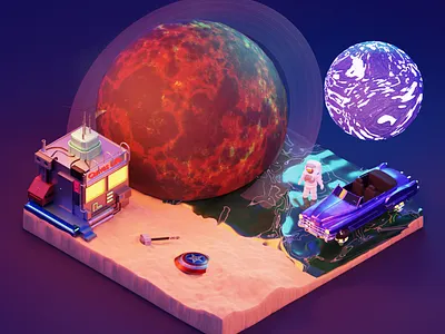 🤐....... 3d blender design graphic design illustration isometric typography