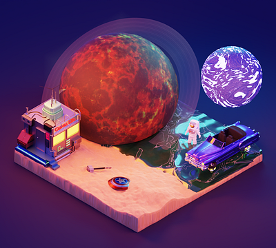 🤐....... 3d blender design graphic design illustration isometric typography