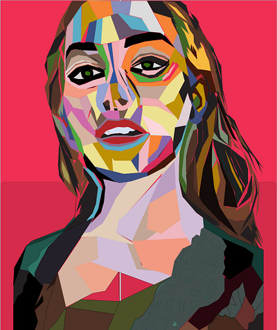 pop art vector portrait pop art vector art vector illustration