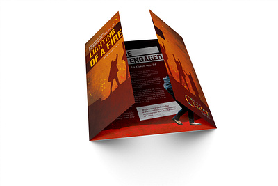 Greenfield Center School Gatefold Brochure branding design digital collage digital photography graphic design illustration logo mixed media ui vector