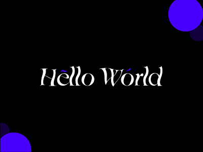 Hello World - ZigZag ai blue font style fonts freebies hello hello world illustrator stylist font type typography uxpundit world zig zag