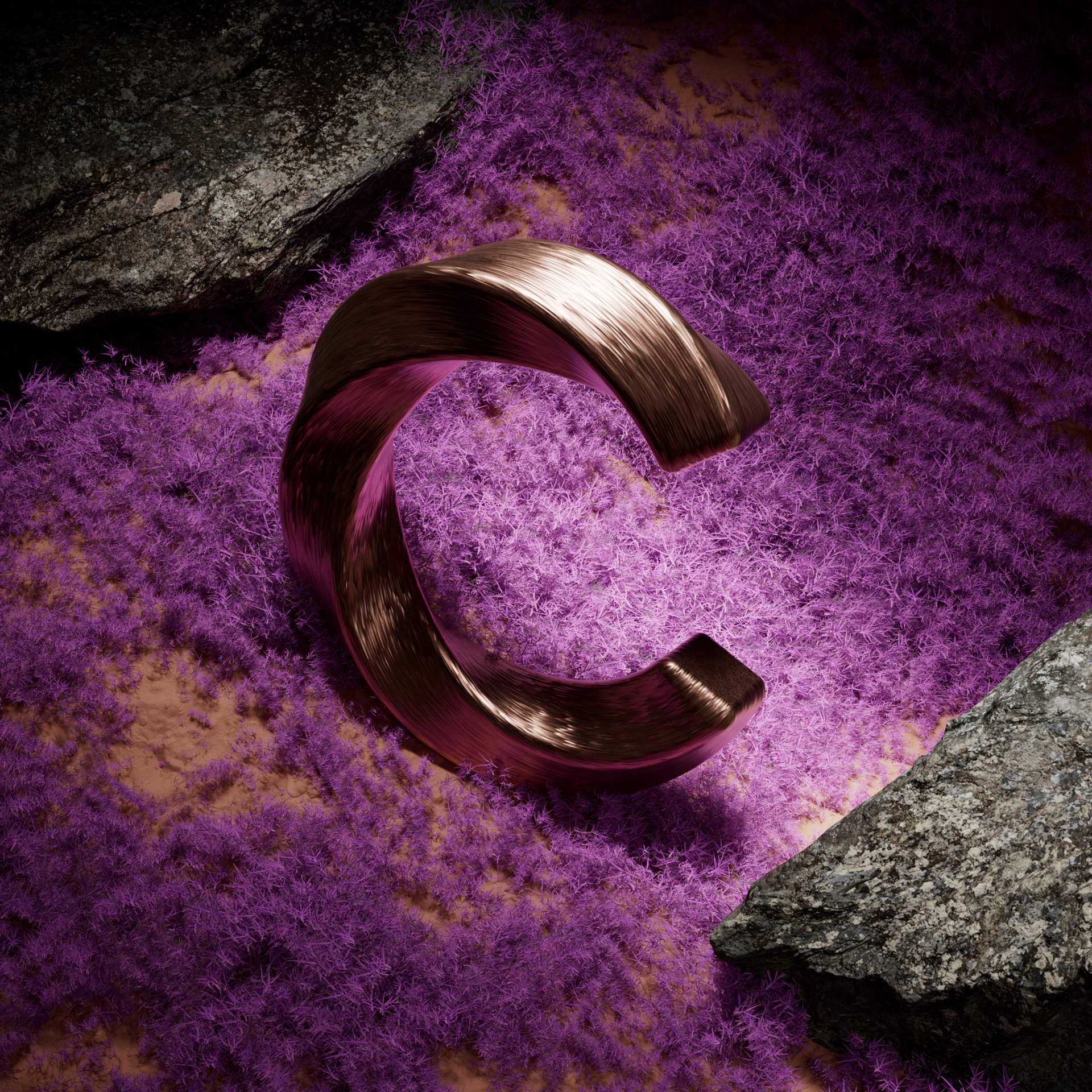 C is for Cris 3d branding c4d crislabno design illustration logo render