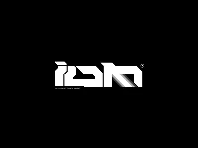 IDM abstract art cyberpunk design geometry glitch high tech hud lettering logo sci fi type typography