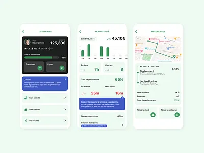 Delivery - App app application delivery ios ui ux