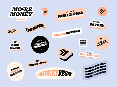 Empower Stickers for Instagram & Print animated icons animated stickers brand branding credit credit card digital stickers finance finance app fintech gif gif stickers giphy stickers instagram instagram stories lettering social media sticker stickers typography