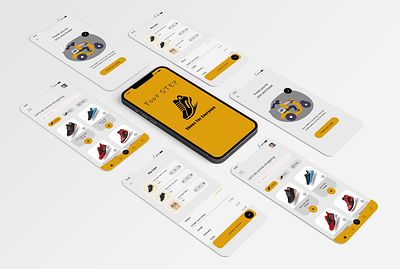 E commerce mobile app ui design app design application designs branding design ecommerce application designs graphic design illustration logo mobile app ui design ui vector