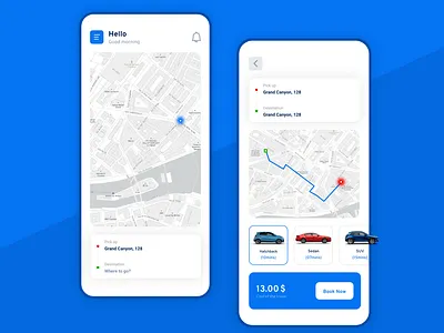 Cab Booking android cab design ios ui deisgn ux