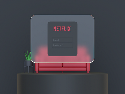 Netflix 3d 3dillustration branding c4d cinema4d design graphic design icon illustration logo minimalism mockup modelling moody motion graphics netflix screen tv tvseries ui