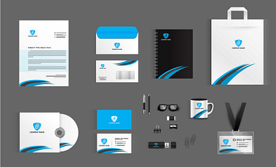 Stationary Design branding design business card design graphic design stationary stationary design stationary design mokup