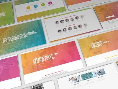 Pfizer DSDI Website art direction design graphic design icon illustration ui ux vector web web design