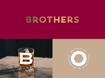 Brothers1801 alcohol branding club design logo redesign typography whiskey