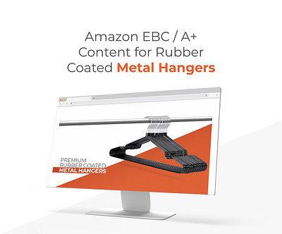 Amazon EBC / A+ Content for rubber Coated Metal Hanger a content amazon a content amazon content amazon ebc amazon ebc content amazona brand brand identity branding branding image company profile design ebc content enhanced content enhanced image graphic design listing image vector visual identity