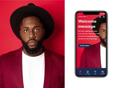 Mobile App Design for A Telecommunication Company design mobile app mobile design ui uiux design ux
