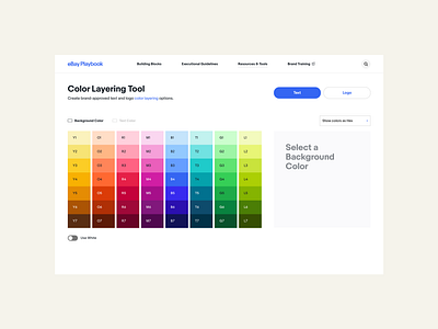 eBay brand system design system design tools product design ui ux