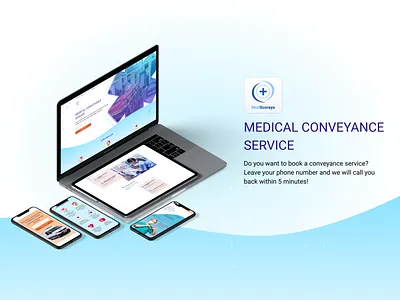 Medical Transportation Website design ui uiux design ux web design website