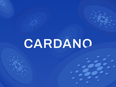 Free Cardano Illustration blockchain cardano crypto cryptocurrency fintech free freebie illustration